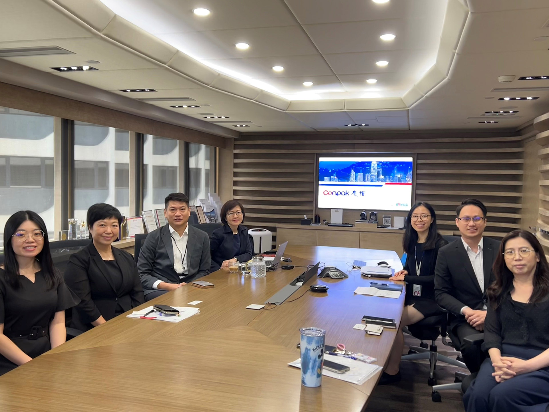 康栢欢迎与 Allinial Global 领导层举行开创性首次会议